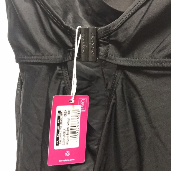NWT Curvy Kate Wrapsody bandeau swimsuit - Picture 15 of 16